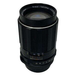 Asahi Pentax Super Takumar 135mm f3.5 Prime Lens M42 Mount w/Caps, Hood